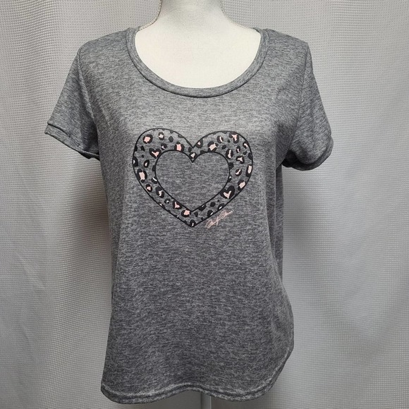 Marilyn Monroe Tops - Marilyn Monroe Gray Heart T-Shirt L